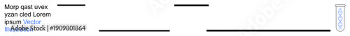 Biotechnology, genetic engineering, molecular biology, scientific processes, education, medical research. A test tube with a DNA helix. Biotechnology and genetic engineering concept