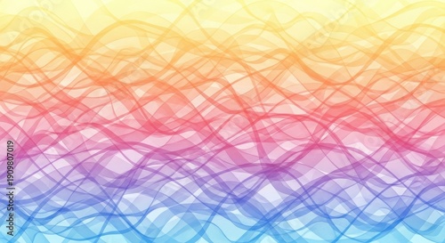 Vibrant gradient background with dynamic swirling lines