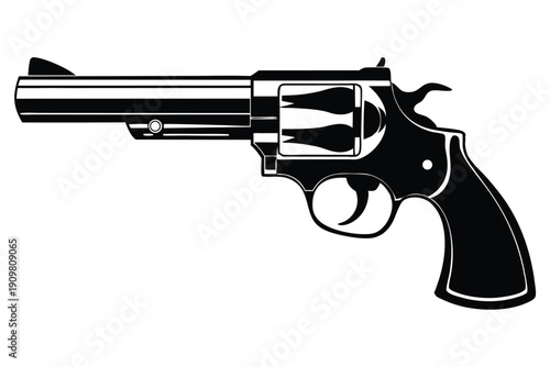 Wallpaper Mural colt python silhouette line art vector illustration Torontodigital.ca