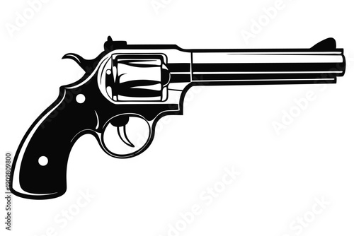 Wallpaper Mural colt python silhouette line art vector illustration Torontodigital.ca