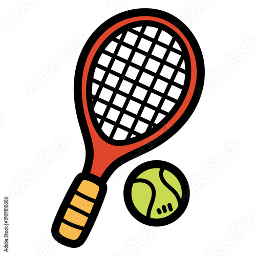 tennis illustration