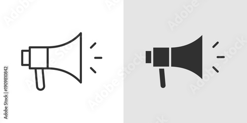 Brand Awareness Icon representing brand visibility, audience reach, marketing exposure, and recognition growth across digital and offline platforms.