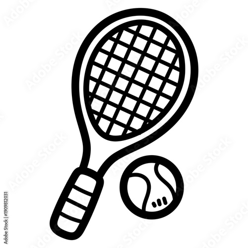 tennis illustration
