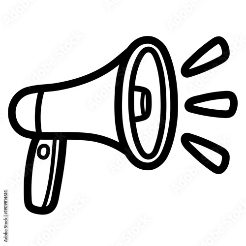 megaphone illustration
