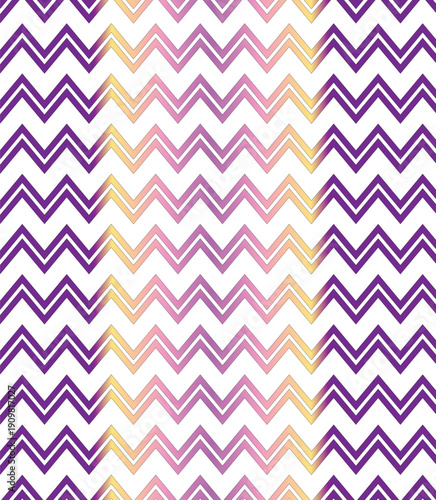 Abstract zigzag gradient pattern background  for banner, poster, ads, covering and wallpaper design