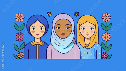 International Women’s Day Purple Minimal Artwork