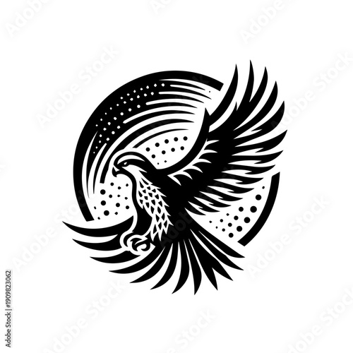 Minimalist icon representing a vector file format