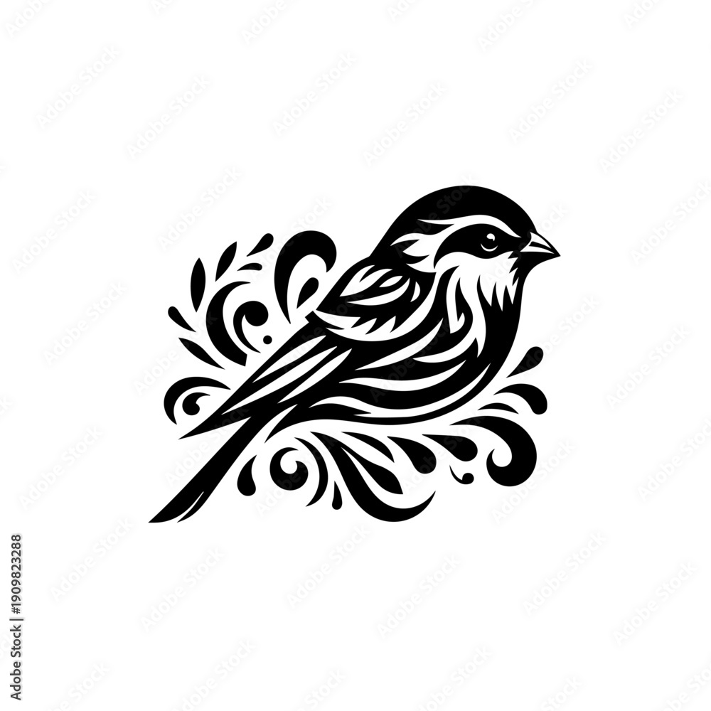 Fototapeta premium Minimalist vector graphic showing a plain file labeled vector file