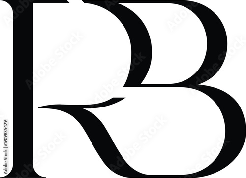 Letter RB clothing logo 