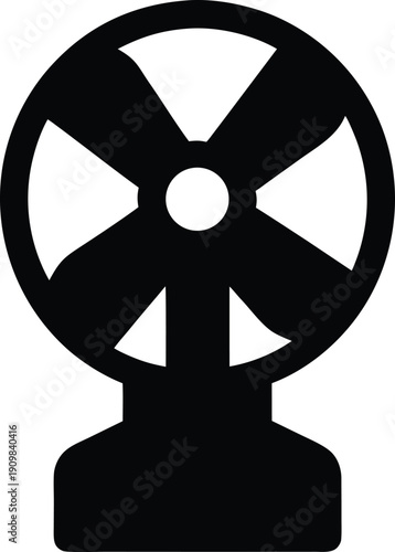 loading spinner silhouette vector illustration on transparent background