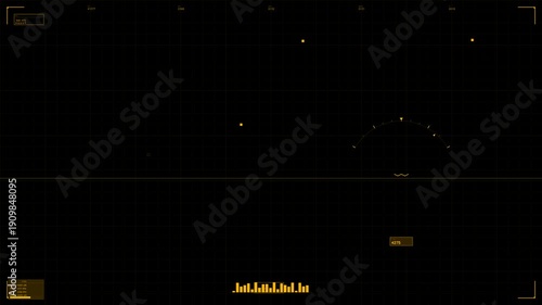 Wallpaper Mural Scifi hud interface animation for videographers showcasing advanced technology in motion graphics Torontodigital.ca