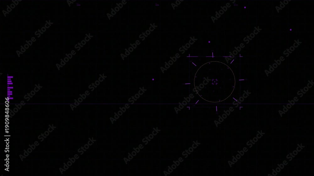 custom made wallpaper toronto digitalHud animation for videographers featuring scifi elements for interface design and video production