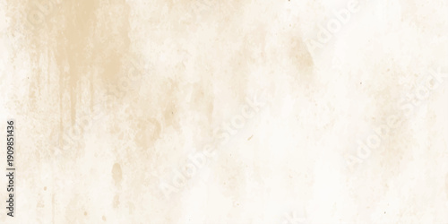 Light beige watercolor wash texture background with subtle parchment stains and organic paper grain