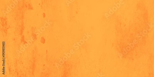 Warm orange grunge texture background with distressed weathered paint effects and abstract rustic paper surface detail