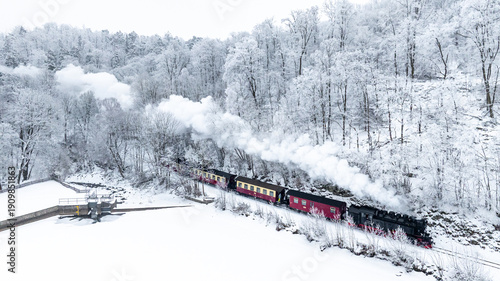 Selketalbahn im Winter Eisenbahnromantik