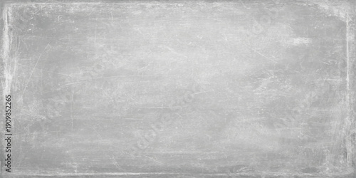 Light grey concrete texture background with distressed vintage border and subtle grunge scratches, abstract stone backdrop