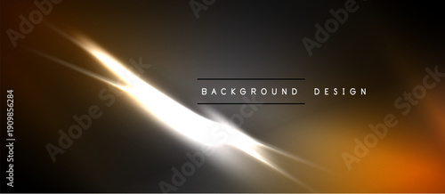 Dark background features bright diagonal light streaks. Minimalist design with text overlay indicating background design. Simple, modern aesthetic.