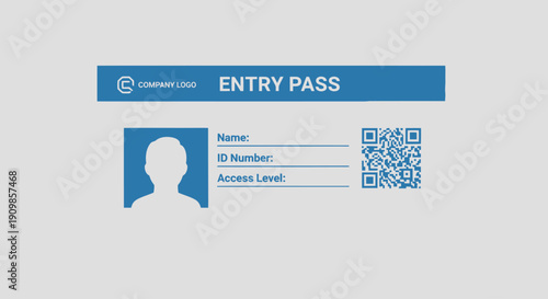 Grey award ribbon icon with star pattern and shield emblem