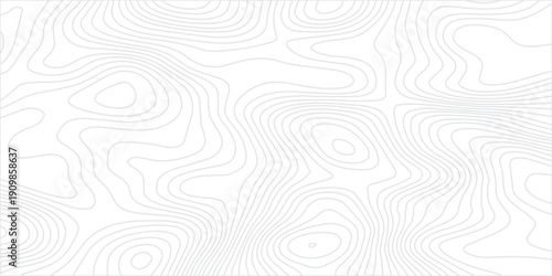 Abstract topographic map background with wavy black contour lines on transparent, representing terrain elevation, hills, and organic geographic relief in a minimalist monochrome style. 