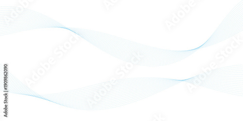 Abstract wavy lines illustration