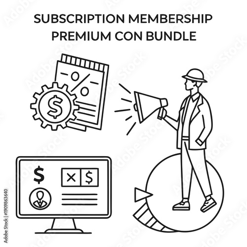 Premium membership subscription with exclusive benefits