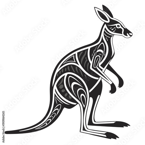 Minimalist icon representing a vector file format