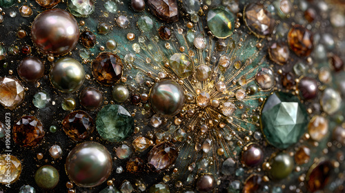 Exquisite Jewel-Studded Ar: The Intersection of Crafsmanship and Luxury in Spakling Creations