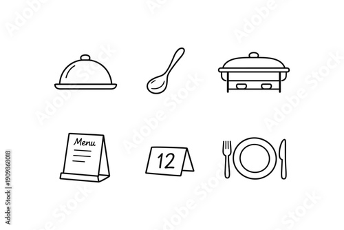 Restaurant Icons Collection