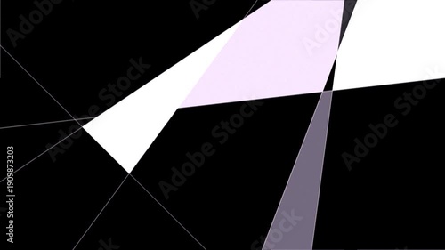 Cinematic Shattered Glass Prism Overlay with Chromatic Aberration and Refracted Light Leaks