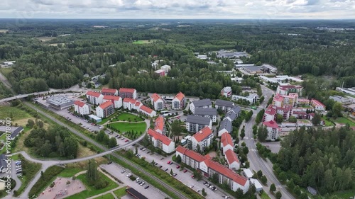 Kerava, Ahjo, Finland aerial