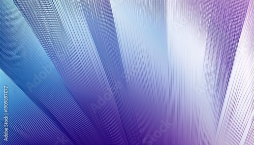 abstract gradient of purple blue white color refracted strips of glass effect creative ribbed texture for modern futuristic technology backgrounds banners posters covers presentations vector