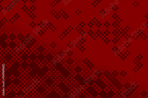 Geometrical abstract dot pattern background - geometric colorful vector graphic with circles