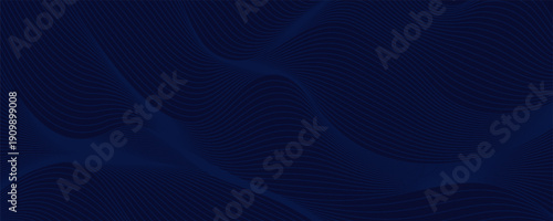 Premium background design with diagonal dark blue line pattern. Vector template for digital luxury banner, invitation, voucher, certificate. Eps10