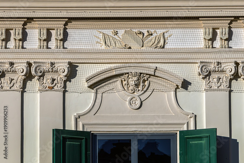 Fotografia Architectural fragments Lower Belvedere Palace - 18th-century complex and architectural jewel