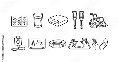 Business management 3d icon set. professional, corporate, strategy icons collection