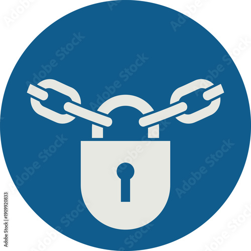 Simbolo di obbligo di mantenere chiuso a chiave l'accesso, Simbolo M028