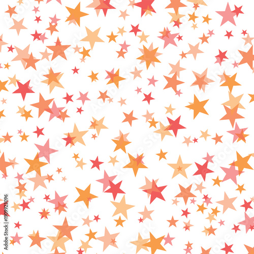 Bright Color stars confetti background. Splash effect banner. Vector abstract illustration with blurred drops of rain for wallpaper, wrapping paper, backdrop, poster, decorative designs.