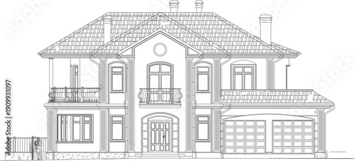 Vector technical drawings of classical architectural ornaments including ornate urns, decorative pediments, floral moldings, and cornice profiles.
