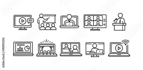 Medical and healthcare flat icon set. health, medicine, science icons collection