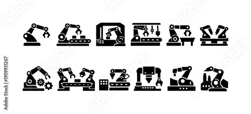 Technology and gadgets flat icon set. devices, digital tools, tech accessories collection