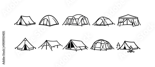 Fitness, gym linear icon set. workout, exercise, health, sport outline icons collection