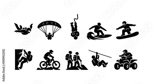 Business startup line icon set. entrepreneurship, innovation icons outline collection