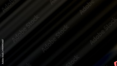 Black Background Diagonal Shadow Lines Abstract Motion Footage