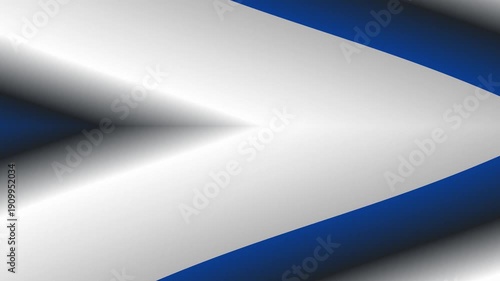 Blue and White Chevron Pattern Seamless Loop Motion Background