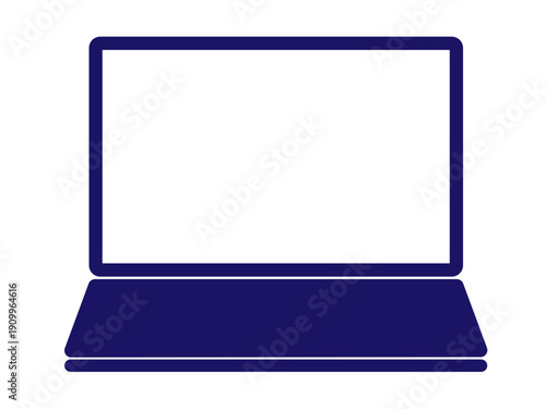 ノートパソコンアイコン（PCシルエット）