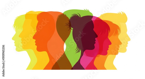 International Day for the Elimination of Racial Discrimination  representing various backgrounds and perspectives in a vibrant colorful gradient