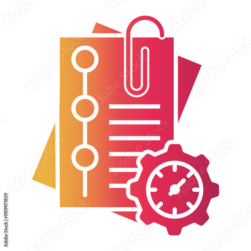 checklist Gradient icon