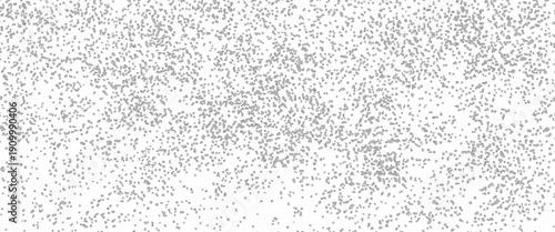 Abstract vector noise. Small particles of debris and dust. Distressed uneven background. Grunge texture overlay with rough and fine grains isolated on white background