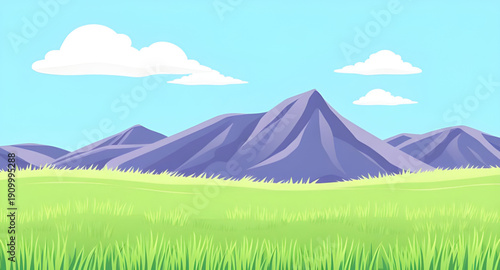 grassland, field, meadow, greenfield, pasture, lawn, nature, landscape, scenery, countryside, rural, outdoor, horizon, plains, farmland, sky, bluesky, clouds, cloudscape, daylight, sunlight, sunny, br