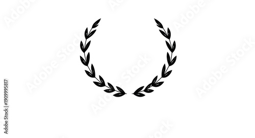 laurel, wreath, award, silhouette, victory, honor, success, achievement, champion, winner, prize, trophy, medal, excellence, prestige, glory, triumph, emblem, symbol, badge, crest, decorative, ceremon